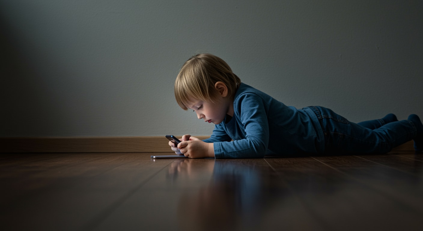 الهاتف والطفل (Ai)