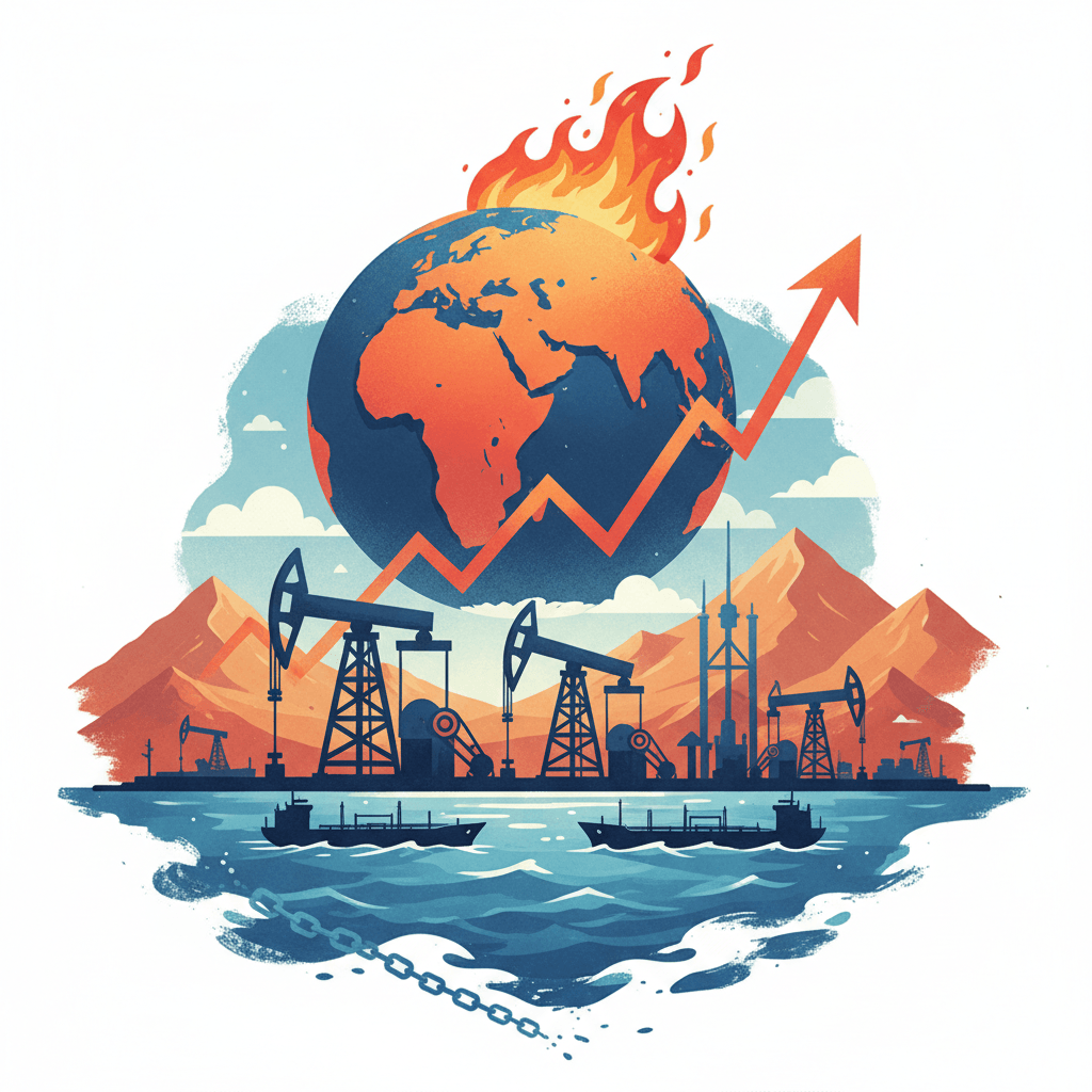 US Oil Prices Spike Amid Middle East Tensions, Reaching 20-Month High