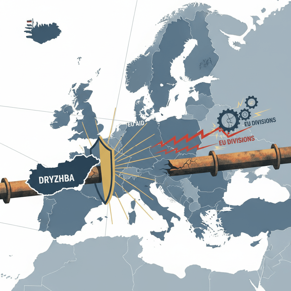 Druzhba Pipeline Dispute Exposes EU Divisions, Threatening Ukraine Aid