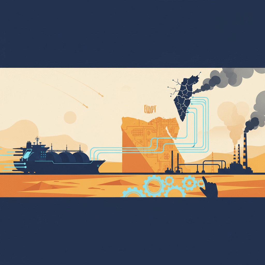 Egyptian Energy Sector Responds to Israeli Gas Supply Interruption Amid Regional Tensions