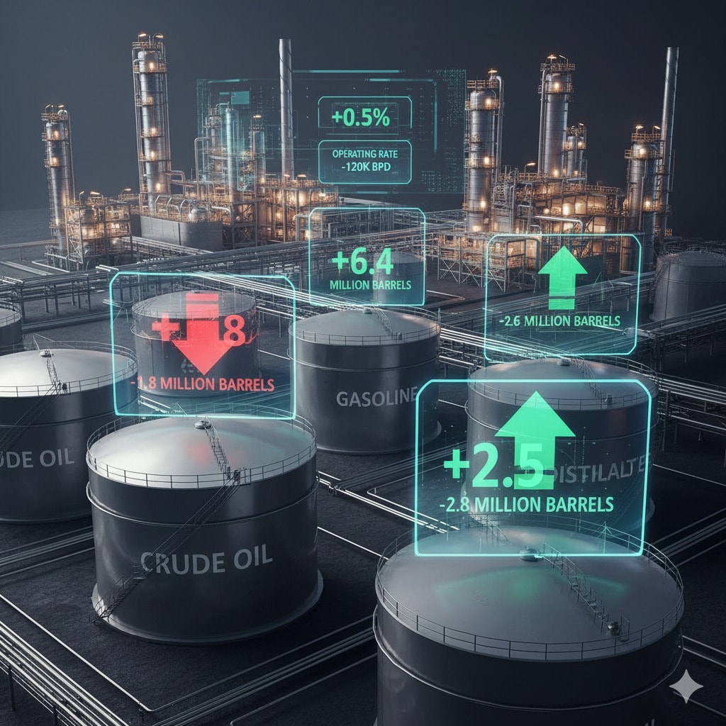 مخزونات النفط الأميركية (Ai)