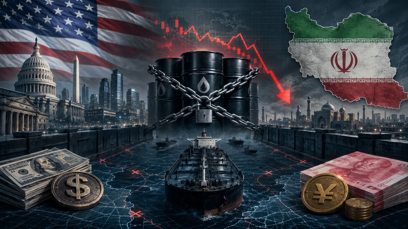 النفط والمصارف و"أسطول الظل" في صلب الضغوط الأميركية على طهران