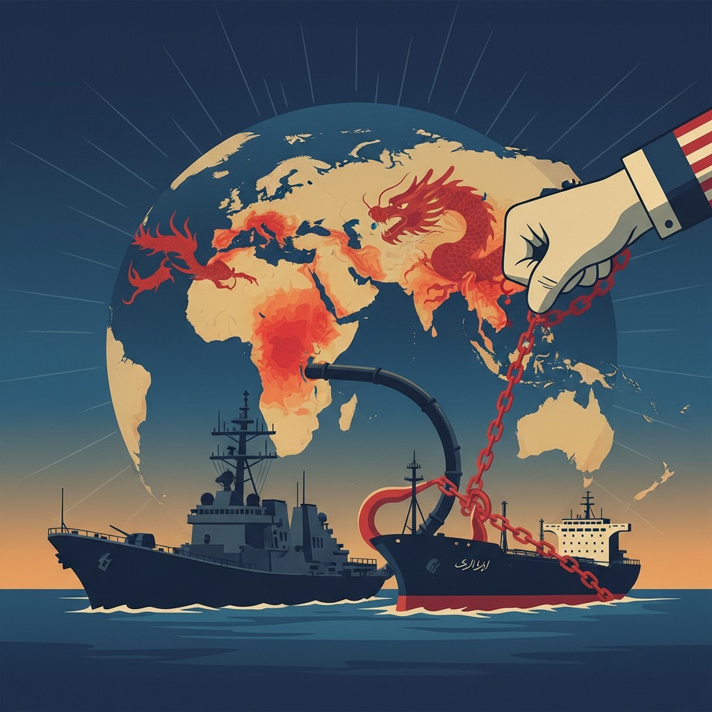 US Navy Escalates Pressure on Iran with Intent to Seize Vessels Worldwide