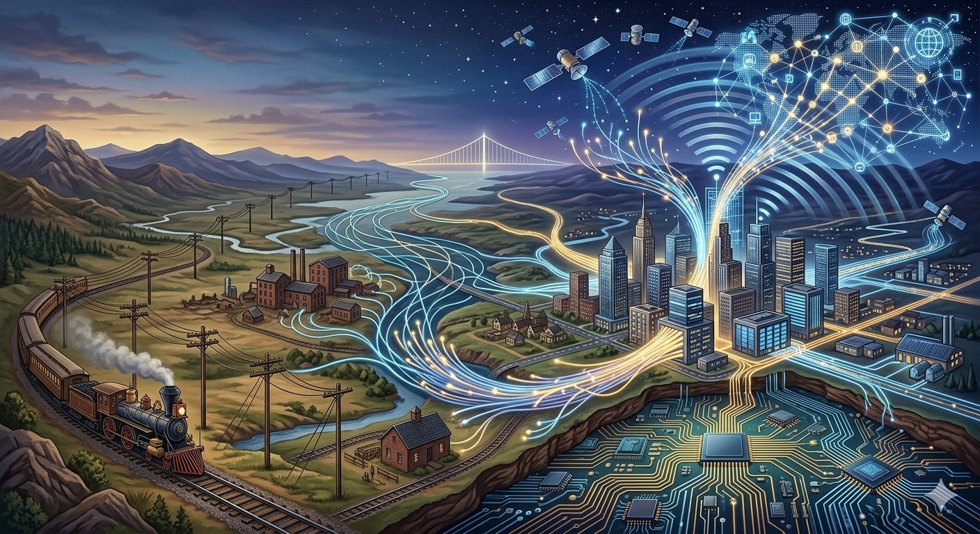 ثورة المعلومات تشكل أمريكا الحديثة(AI)