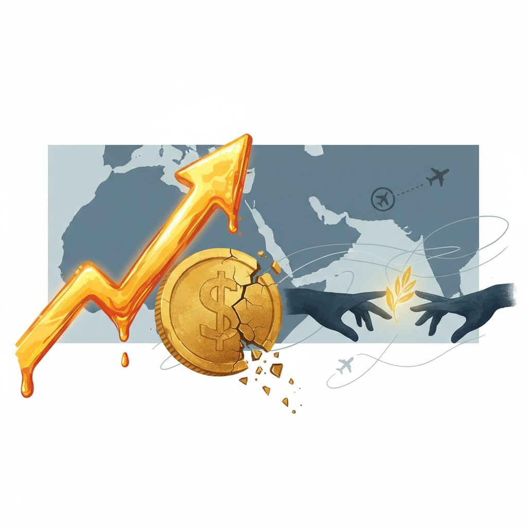 Gold Prices Rise Amid Dollar Weakness and Potential US-Iran De-escalation