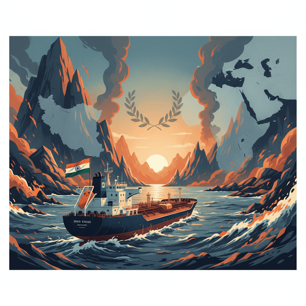 Amid Regional Tensions, Iran Reportedly Grants Passage to Indian Oil Tankers Through Strait of Hormuz