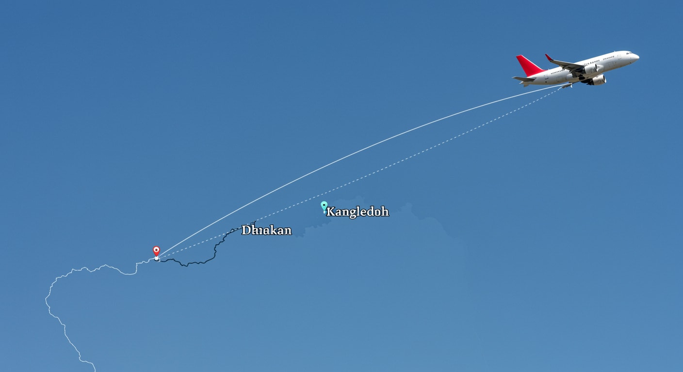  الرحلات الجوية بين باكستان وبنجلاديش (Ai)