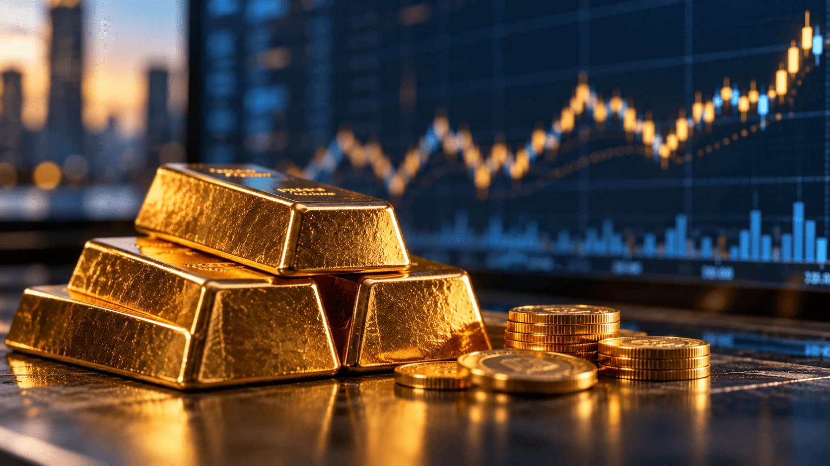 ارتفاع أسعار الذهب-AI