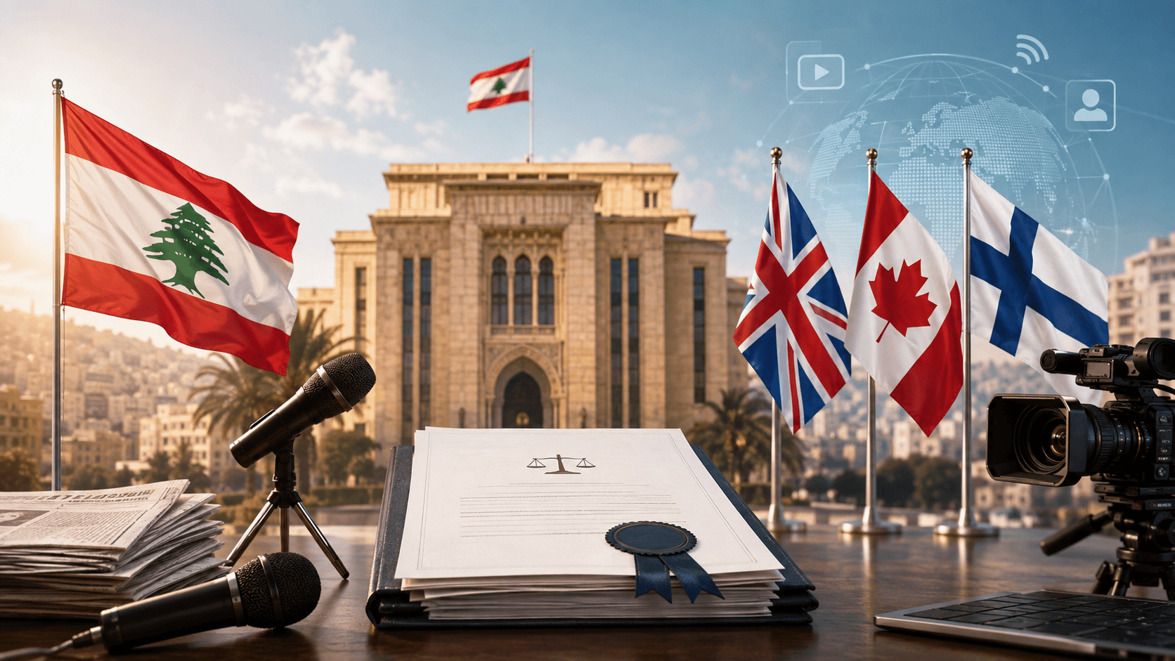 إشادة دولية بقانون الإعلام اللبناني الجديد ودعوات لضمان حرية الصحافة