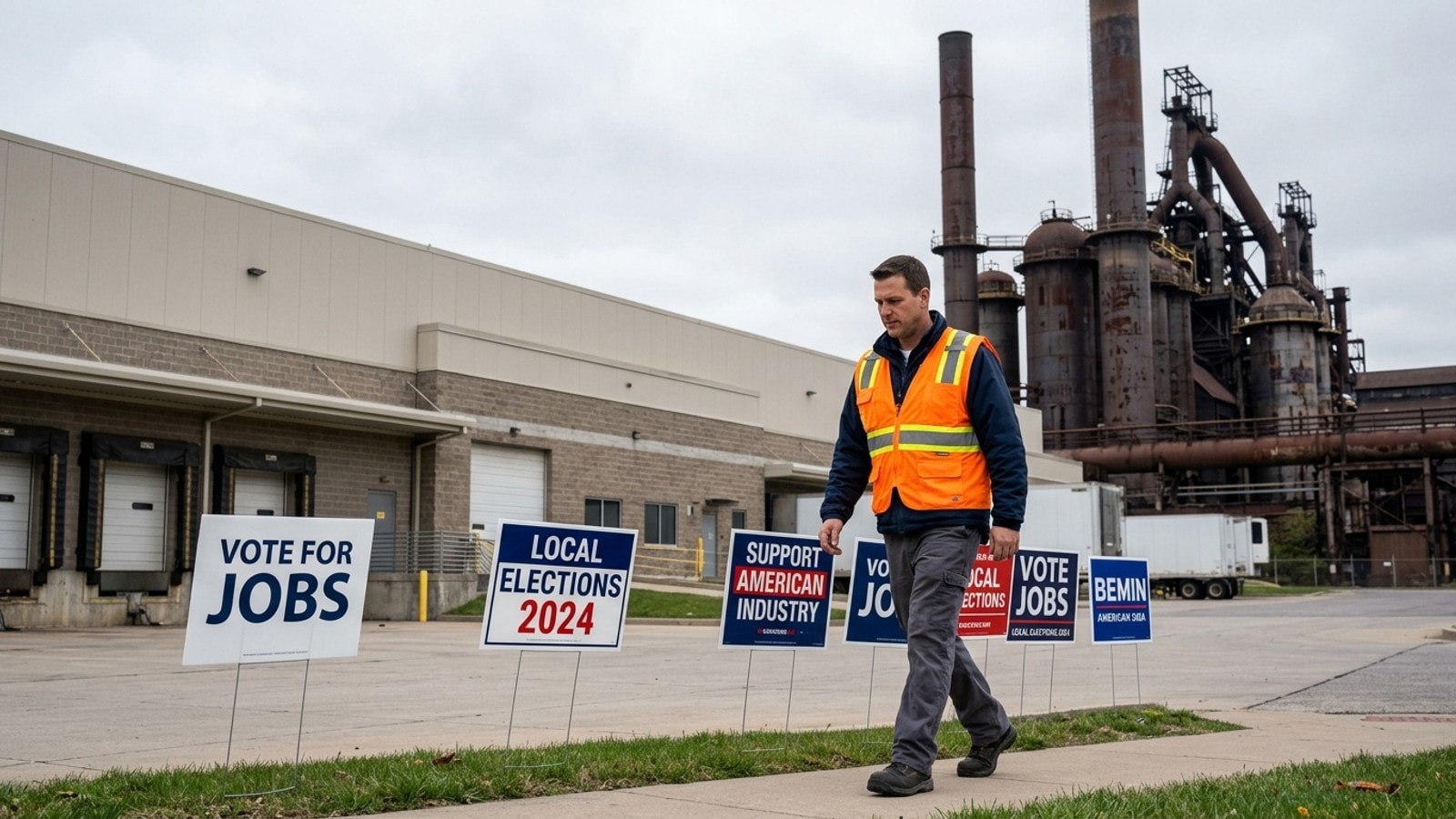 Pennsylvania's Lehigh Valley Emerges as Crucial Midterm Battleground Amid Working-Class Economic Strain