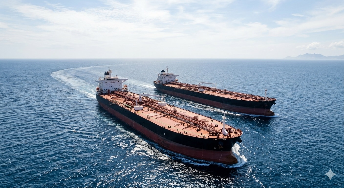 اعتراض ناقلات نفط إيرانية غرباً(AI)