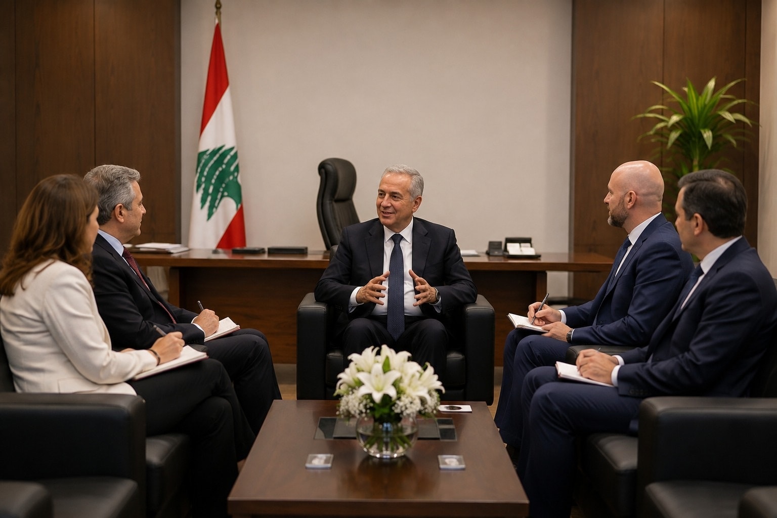 مباحثات تركز على تطوير المرافئ والمطارات والمعابر وتعزيز الربط الإقليمي ومعايير الأمن والسلامةAi