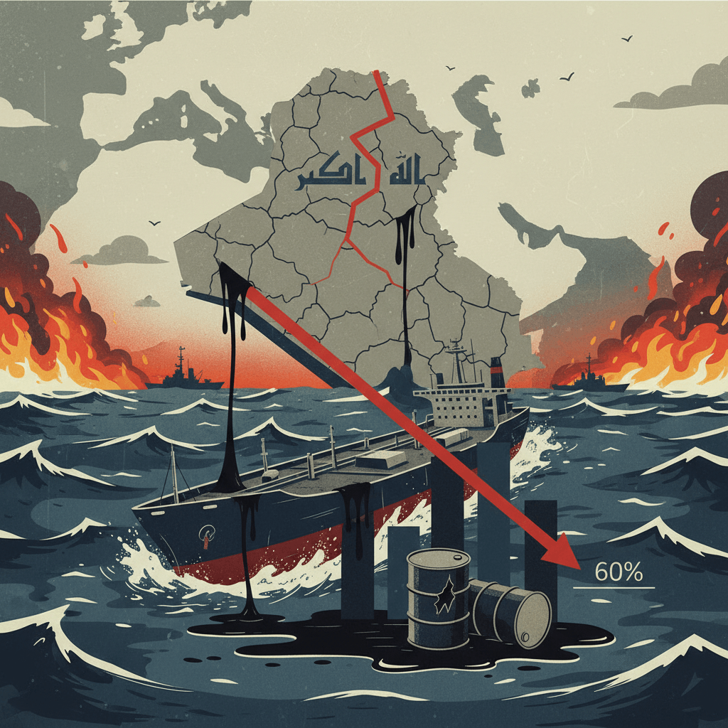 Iraq Oil Production Severely Impacted by Tanker Shortage Amidst Regional Conflict