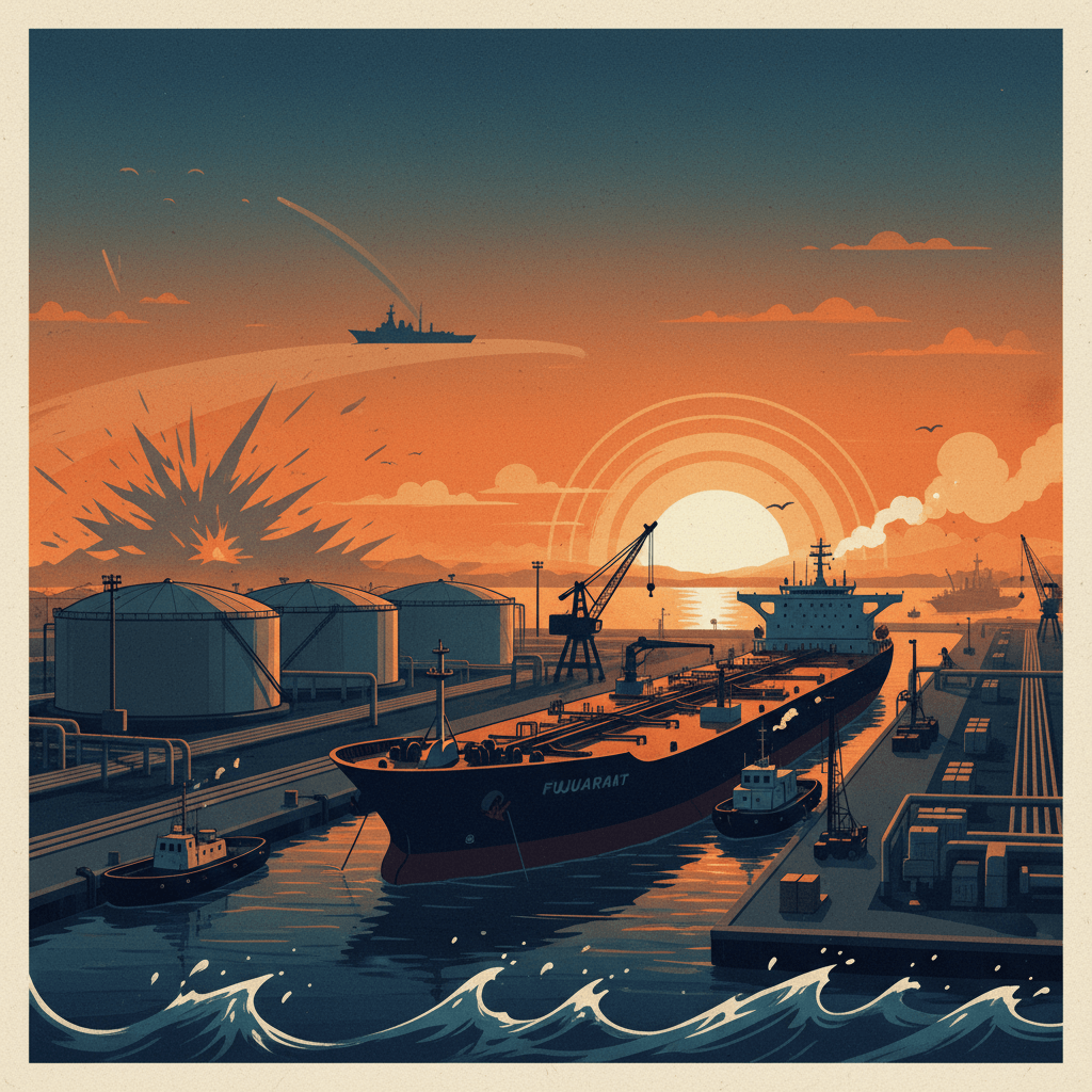 Fujairah Port Bolsters Oil Exports Amid Regional Tensions