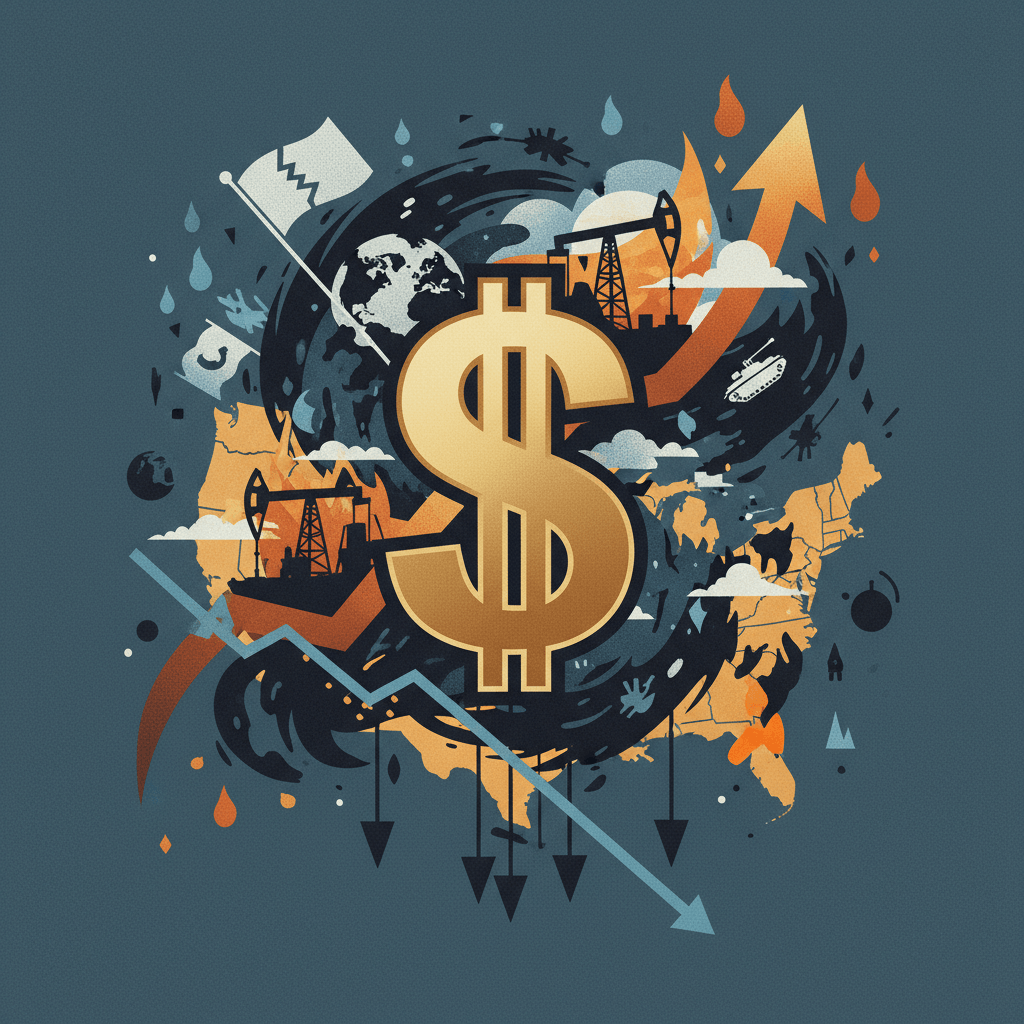 Dollar's Safe-Haven Status Returns Amidst Geopolitical Tensions and Oil Price Surge