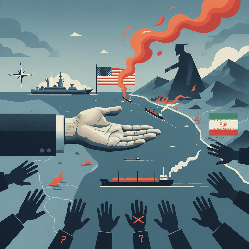 Strait of Hormuz Security: Trump's Appeal Falters as Tensions with Iran Simmer