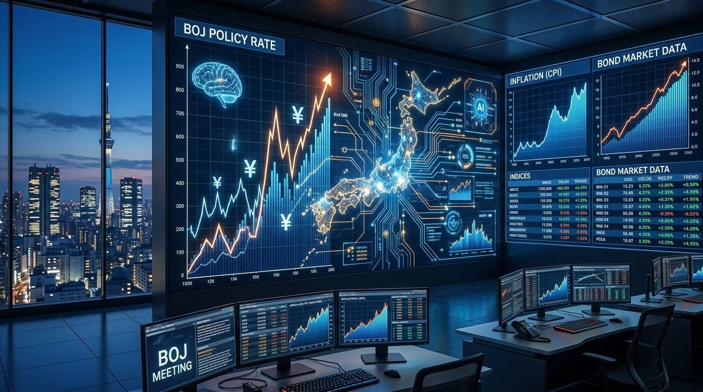 الذكاء الاصطناعي يعيد رسم توقعات أسعار الفائدة المحايدة في اليابان - AI
