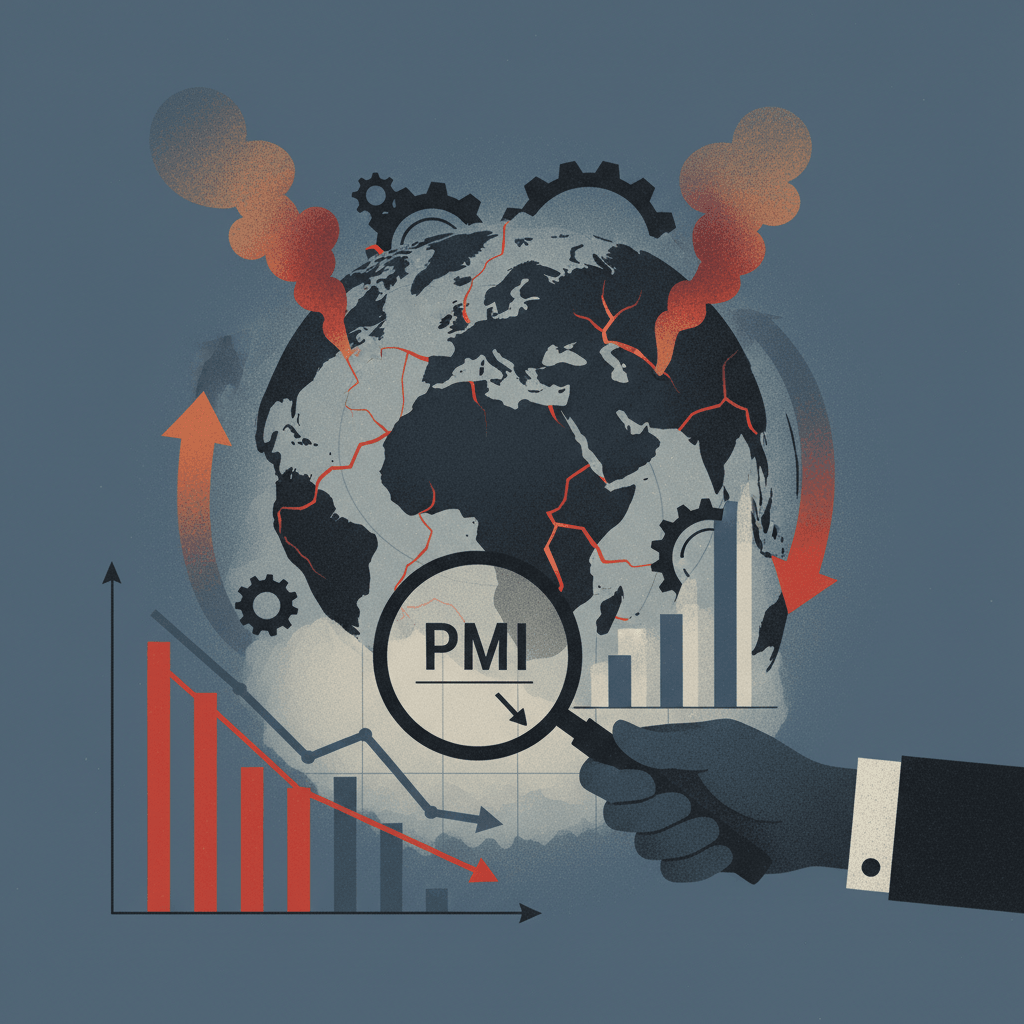 Iran War Triggers Global Economic Downturn: PMI Data Signals Stagflation Risks