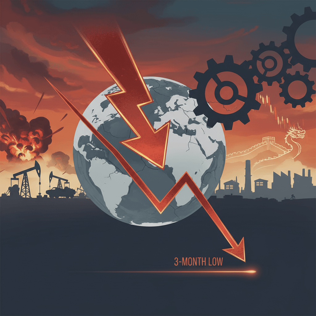 Copper Prices Plunge Amid Middle East Tensions and Economic Slowdown Fears