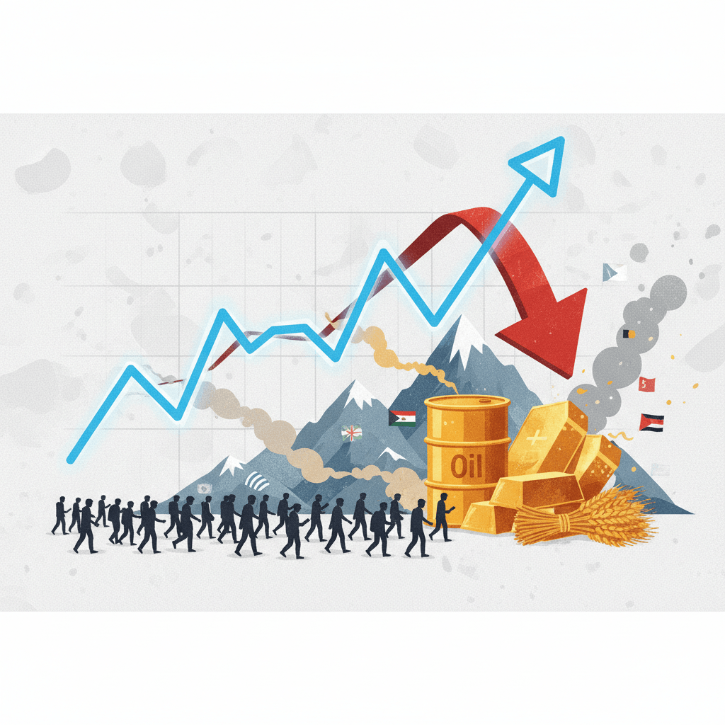 Bitcoin's Momentum Stalls as Investors Flock to Commodities Amidst Geopolitical Tensions