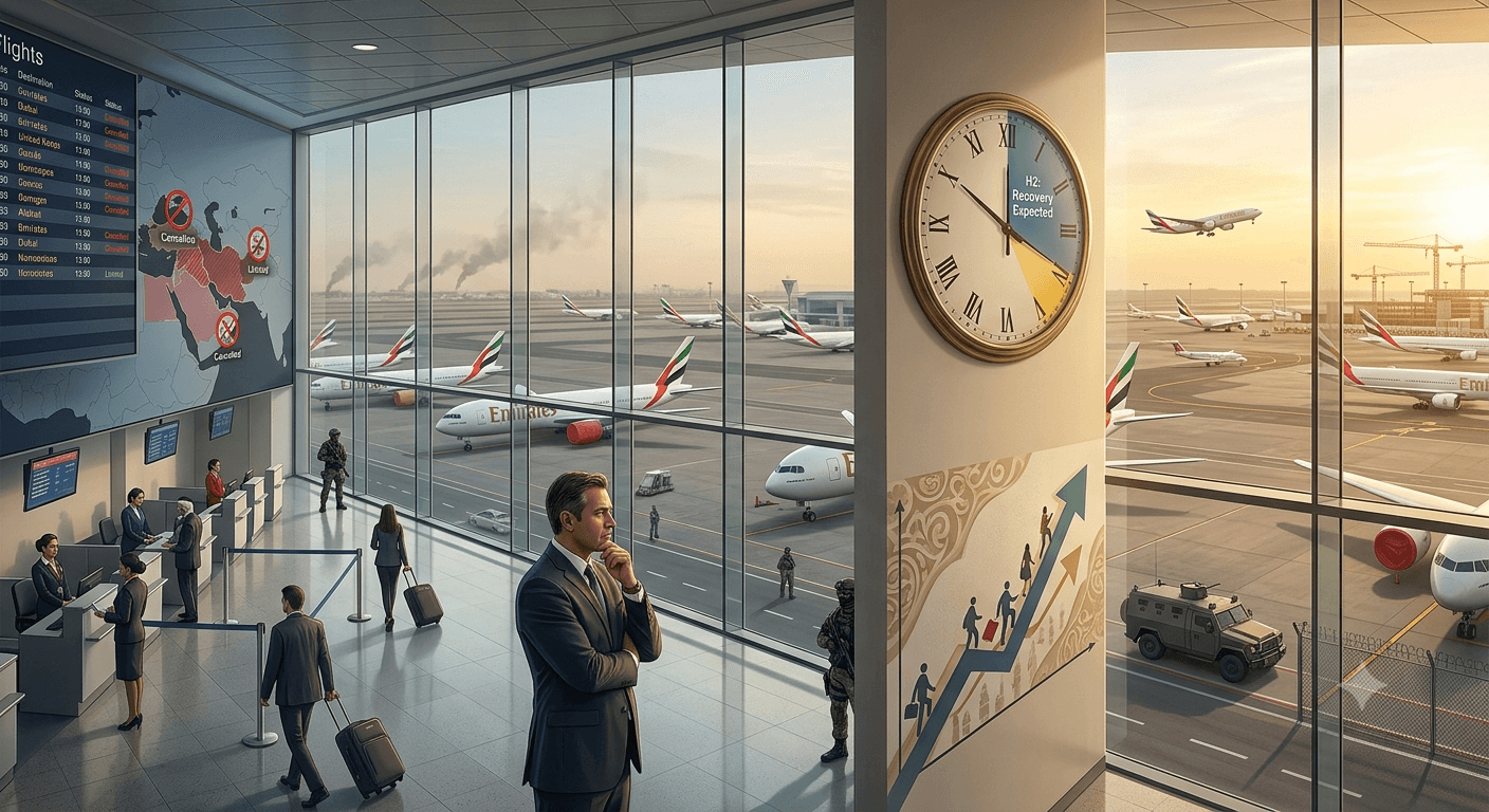 صورة لمطار وأمامه طائرات ai