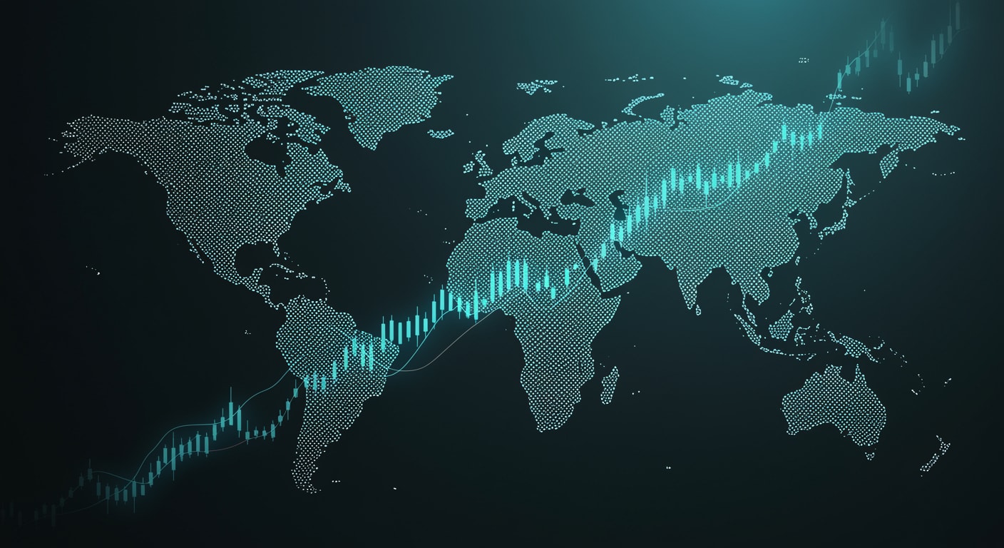 الأسهم العالمية ترتفع (Ai)