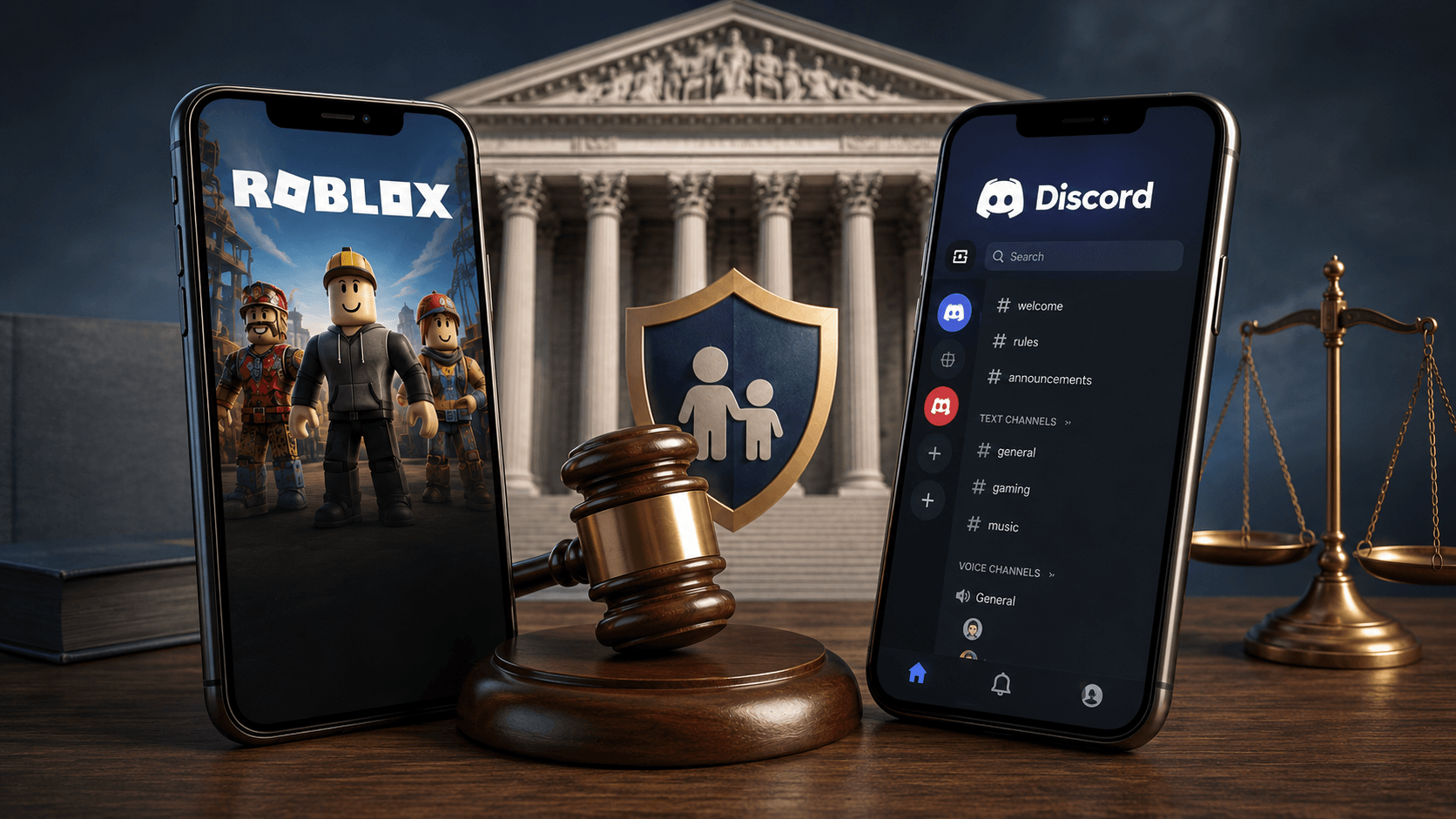 جدل قانوني في واشنطن حول حق ضحايا الإساءة في مقاضاة Roblox وDiscord 