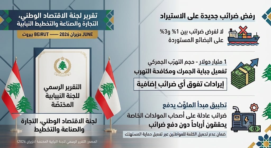 أكد النائب فريد البستاني أن تمويل إصلاح قطاع النفايات يجب أن يعتمد على مكافحة التهرب الجمركي وجباية الرسوم وفرض ضرائب على أصحاب المولدات الخاصة