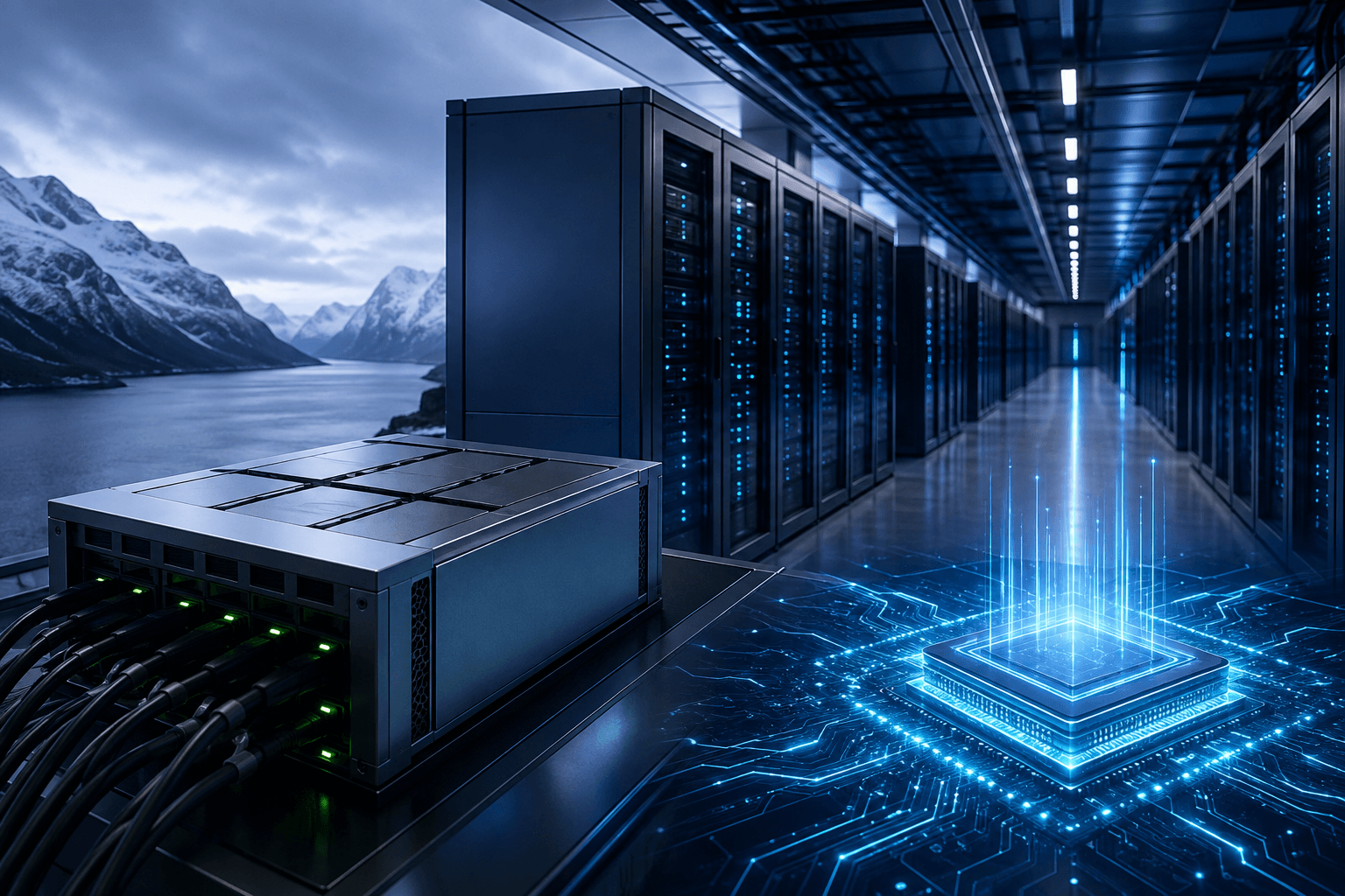 (ai)بنية حوسبة عملاقة تدعم مستقبل الذكاء الاصطناعي