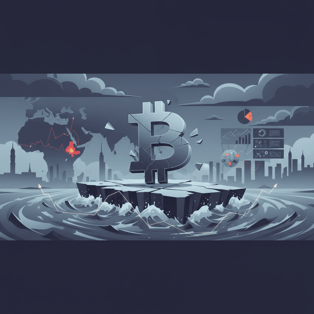 Bitcoin's Price Wobbles Amid Geopolitical Tensions and Shifting Investor Sentiment