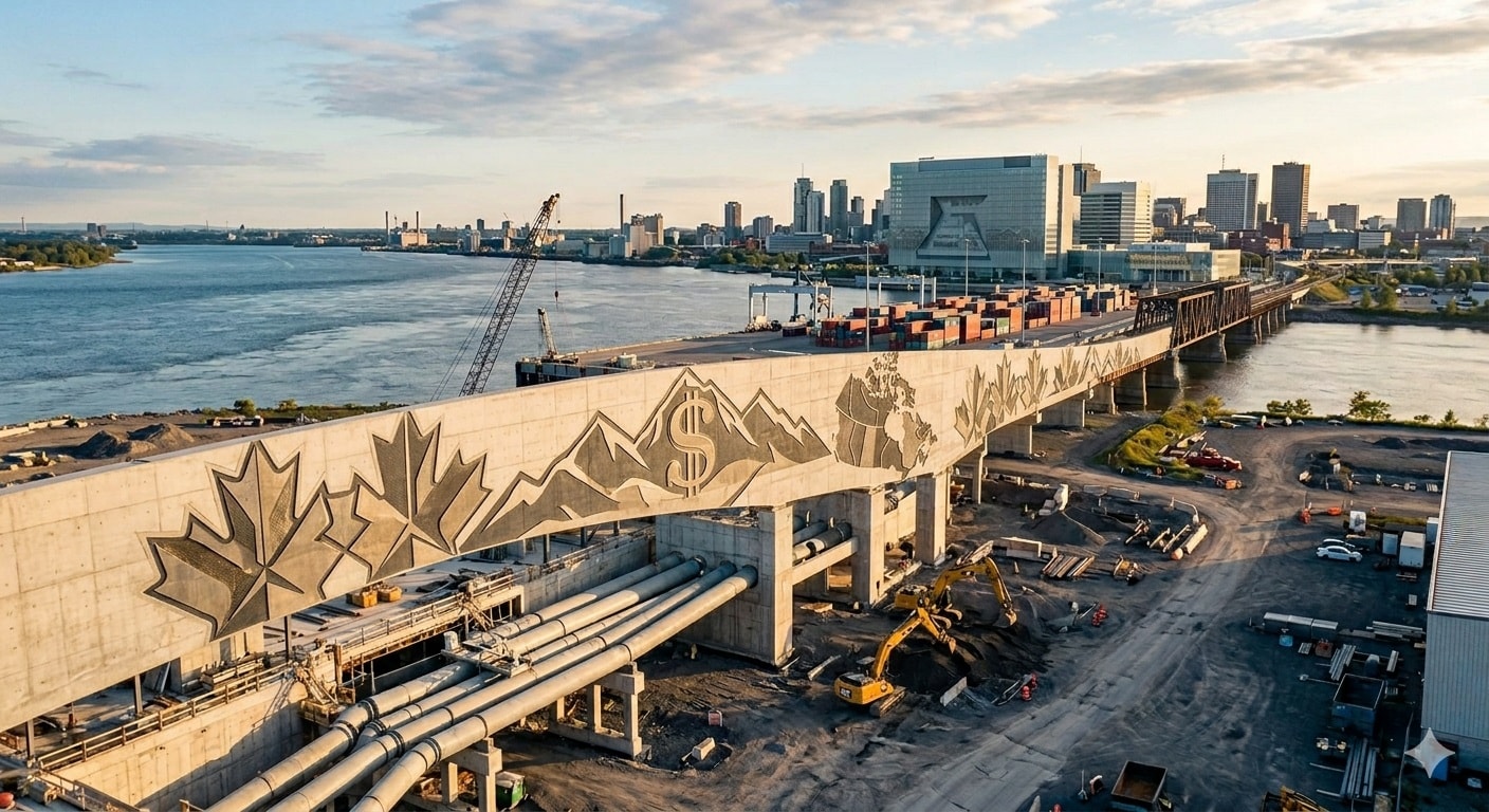 صندوق كندا القوي" أول صندوق سيادي للبلاد لدعم مشاريع البنية التحتية الضخمة"(AI)