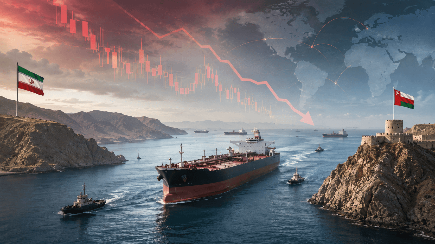 محادثات إيران وعُمان تضغط على أسعار النفط وتنعش آمال الملاحة عبر هرمز