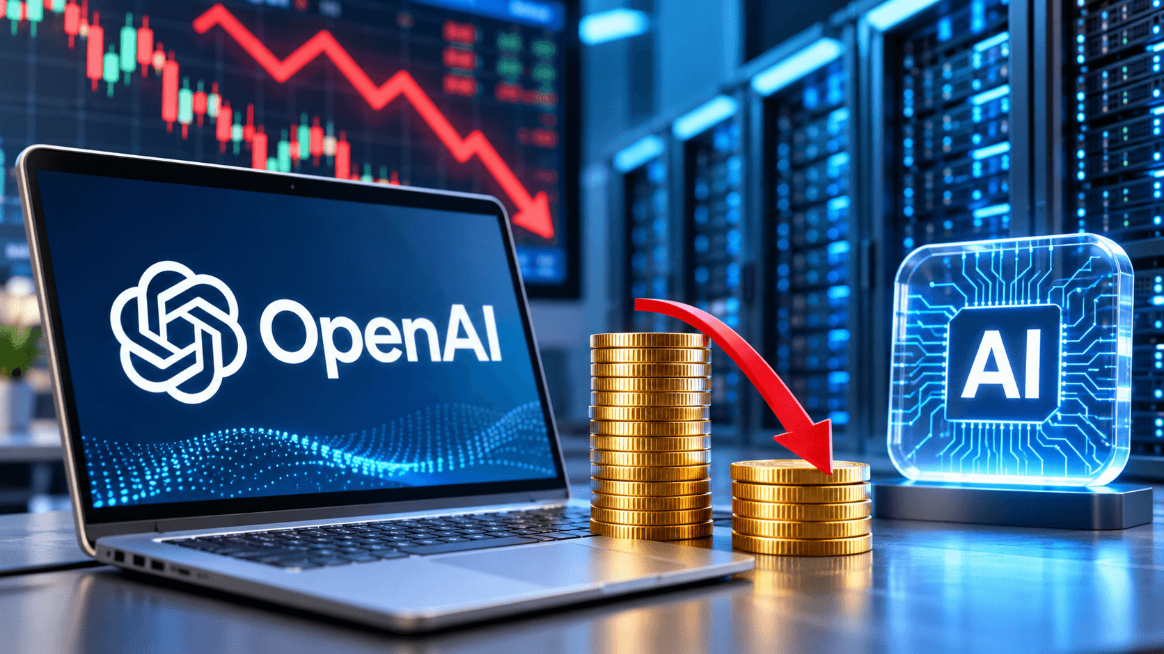 أوبن إيه آي تقلّص خطط التمويل-ai