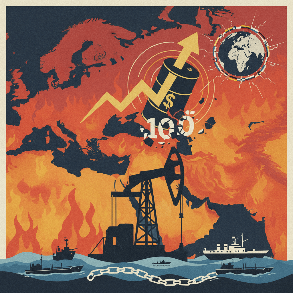 Oil Prices Skyrocket Amid Middle East Conflict, Sparking Global Economic Concerns