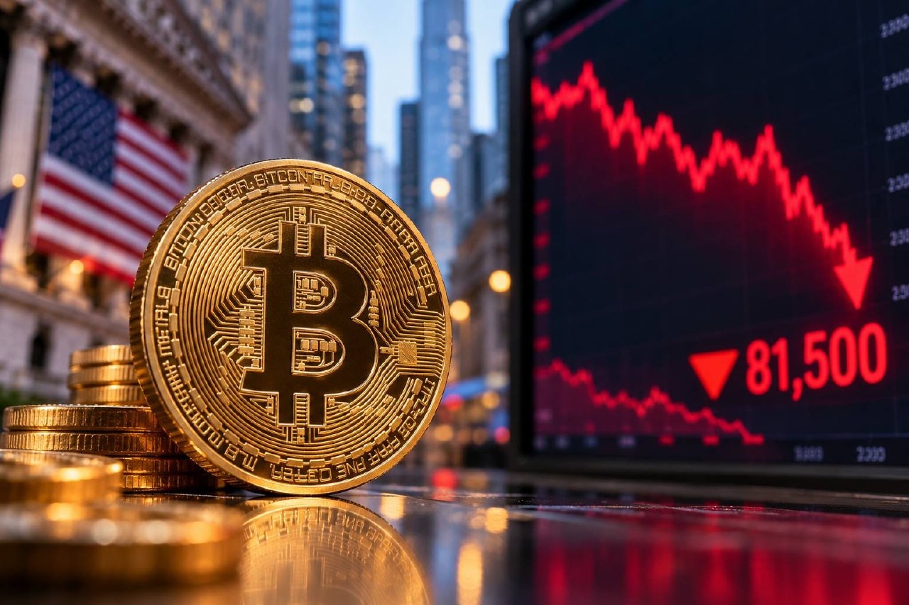 البيتكوين تحت ضغط تقلبات الأسواق المالية العالمية/ai