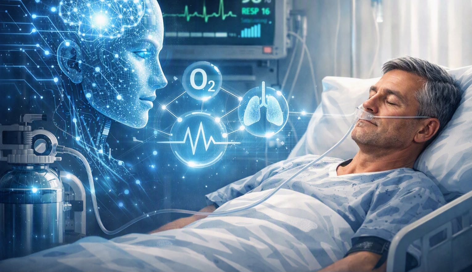 الذكاء الاصطناعي يحسن دقة إمداد المرضى بالأكسجين - ai