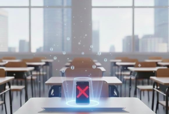 حظر وسائل التواصل والهواتف في المدارس