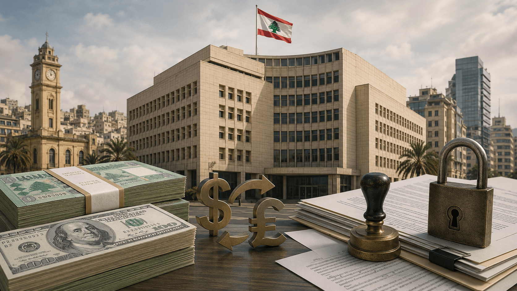 تشديد شروط الترخيص ورأس المال في قطاع الصيرفة اللبناني 
