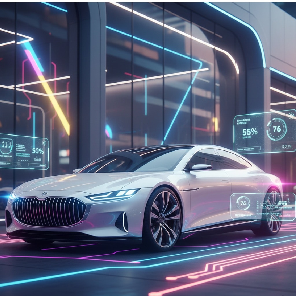 سيارة كهربائية فاخرة