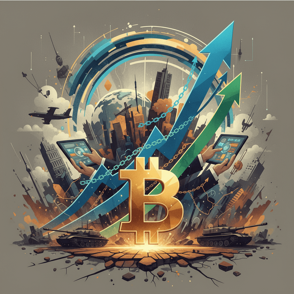 Bitcoin's Price Surge Amidst Geopolitical Tensions: A Safe Haven?