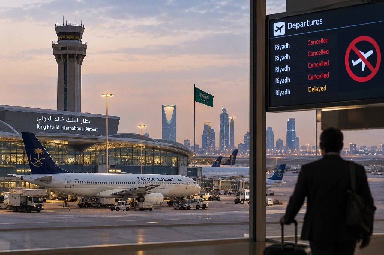 قيود الطيران في مطار الرياض تهدد حركة الاستثمار والأعمال في السعودية/ai