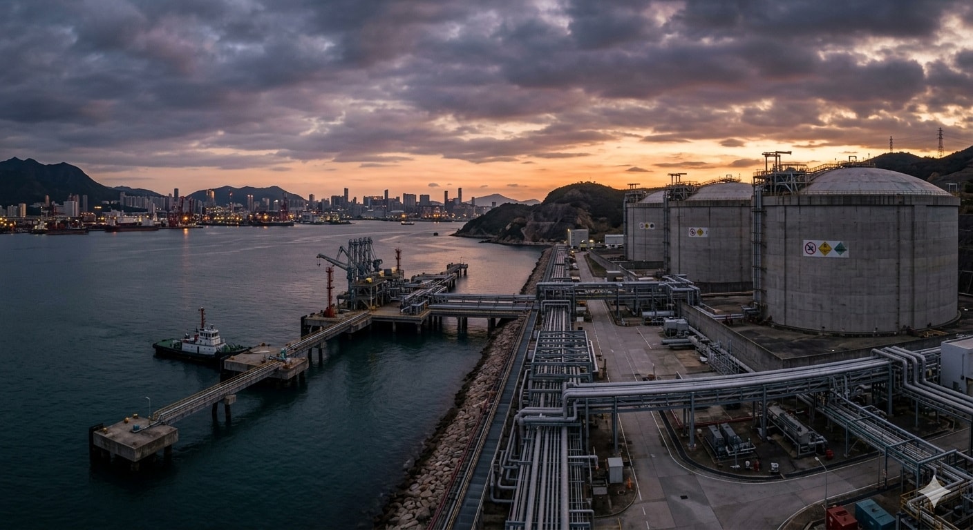 موانئ غاز طبيعي مسال_صورة مولدة عبر الذكاء الاصطناعي