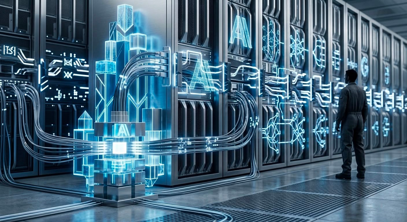 خوادم بيانات مزودة بتقنيات الذكاء الاصطناعي الرقمية ai