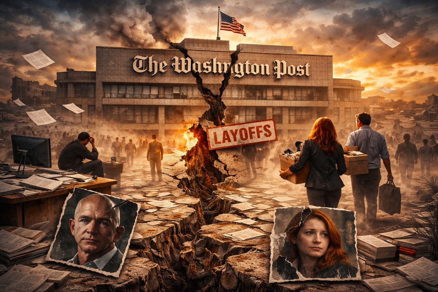 تسريح موظفين في واشنطن بوست - سنيب