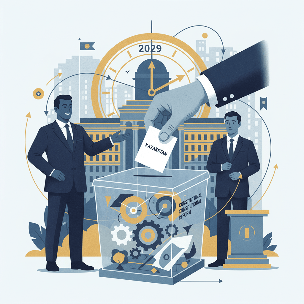 Kazakhstan Votes on Constitutional Reform Amid Succession Speculation