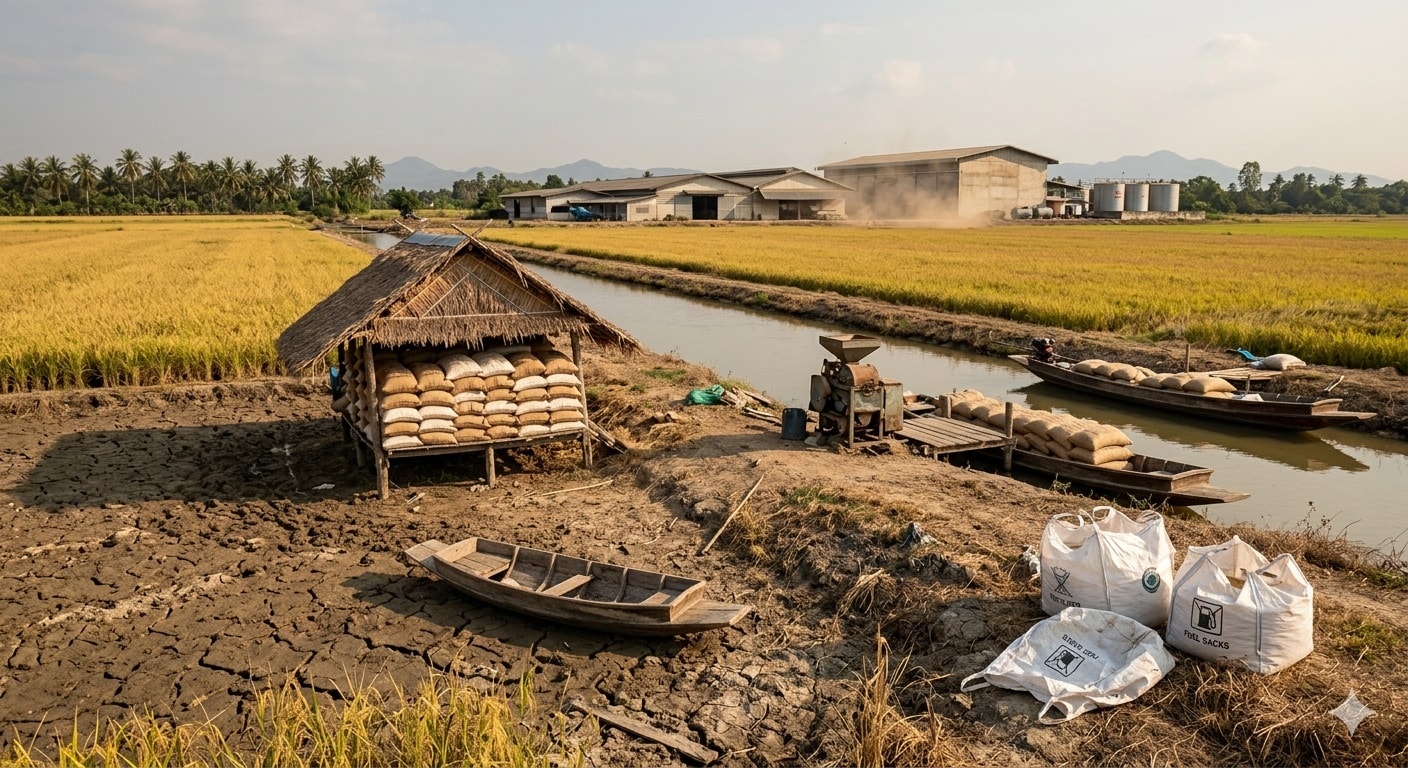 أسعار الأرز الآسيوي ترتفع عالمياً(AI)