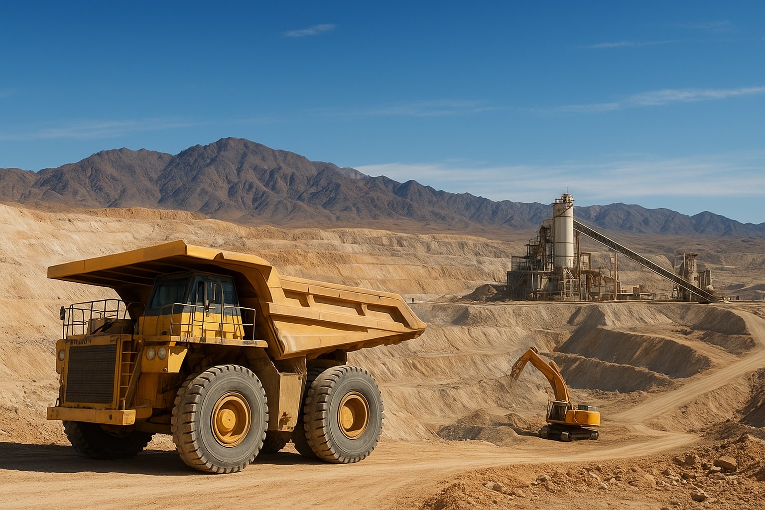 Borate Mines in California-AI