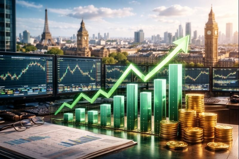 ارتفاع الاسهم AI