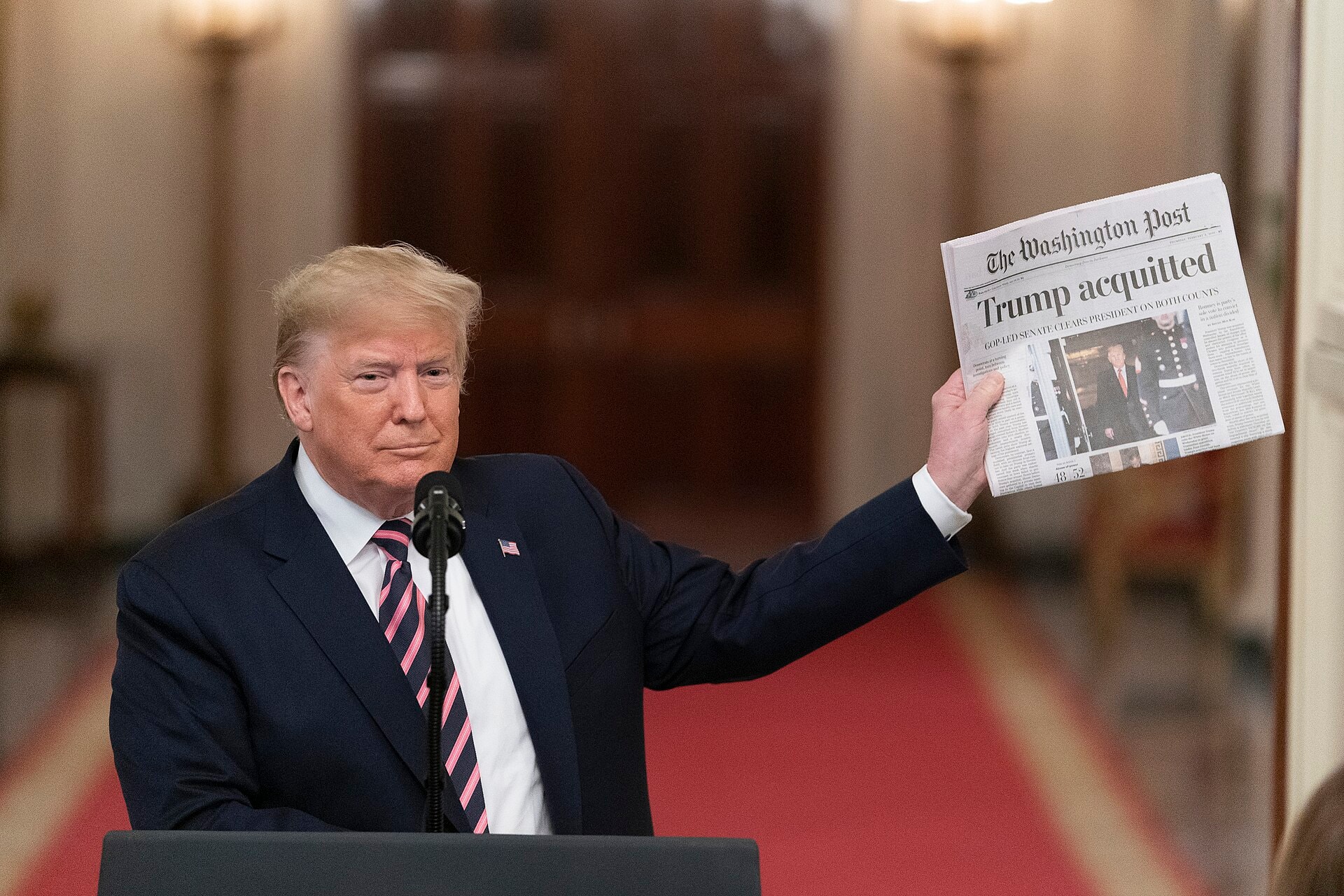 الرئيس الأمريكي دونالد ترامب - Official White House 