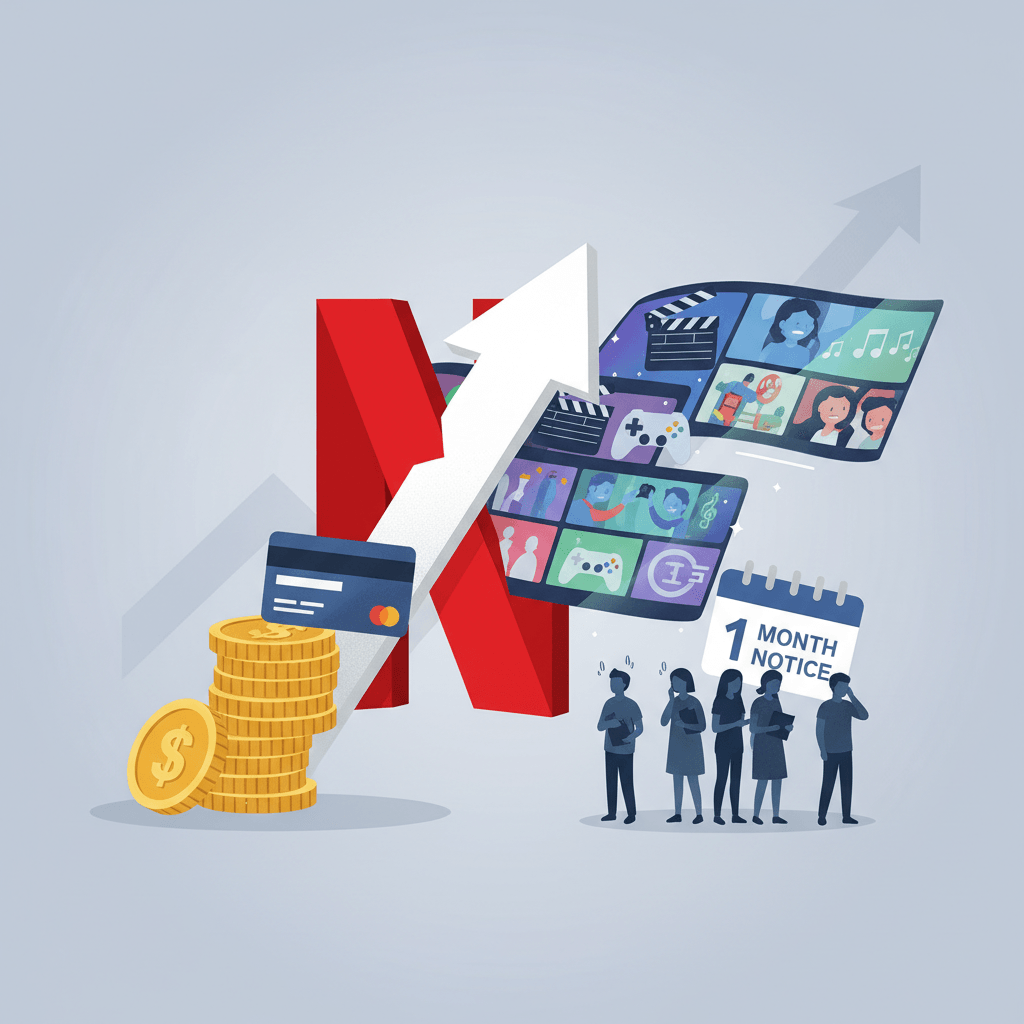 Netflix Announces Price Hikes Amid Programming Investments